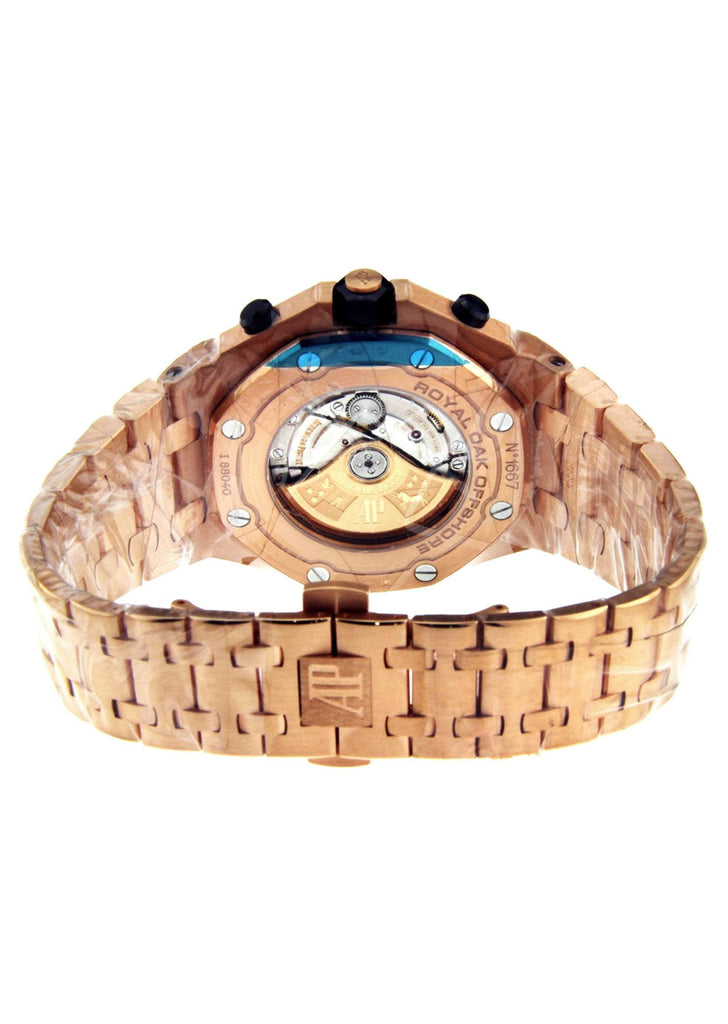 Audemars Piguet Royal Oak Offshore | 18K Rose Gold | 42 Mm Mens Watch FrostNYC 