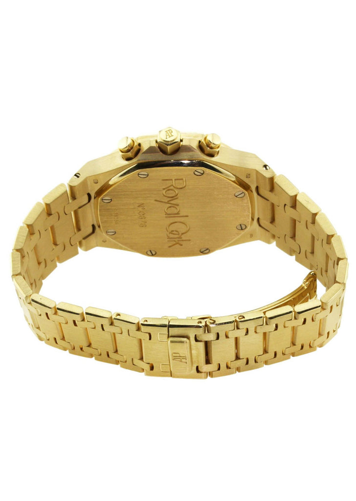 Audemars Piguet Royal Oak Offshore | 18K Yellow Gold Mens Watch FrostNYC 