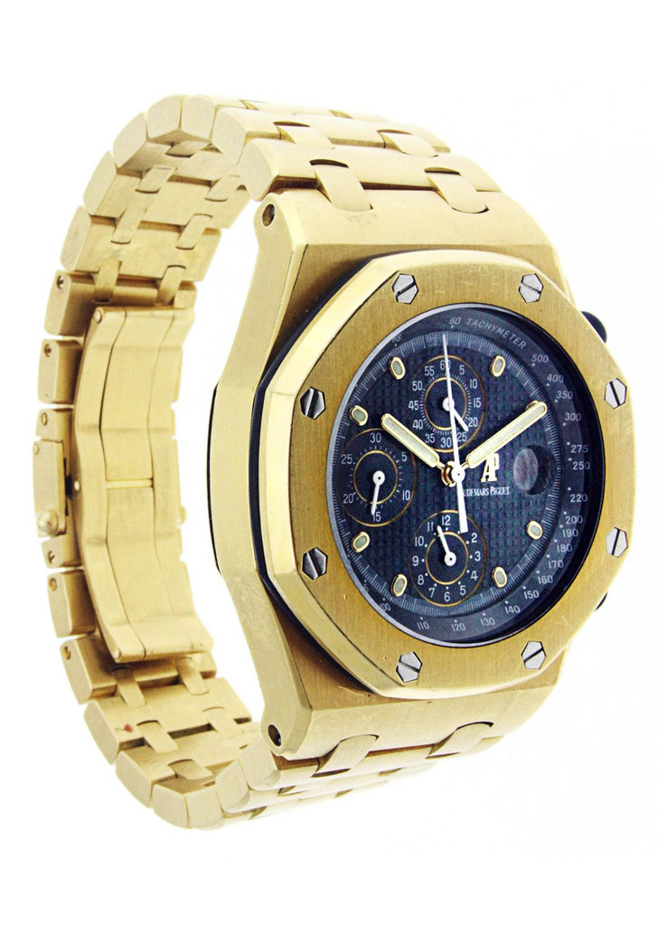 Audemars Piguet Royal Oak Offshore | Solid 18K Yellow Gold | 42 Mm Mens Watch FrostNYC 