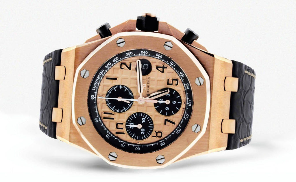 Audemars Piguet Royal Oak Offshore | 18K Rose Gold | 42 Mm Mens Watch FrostNYC 