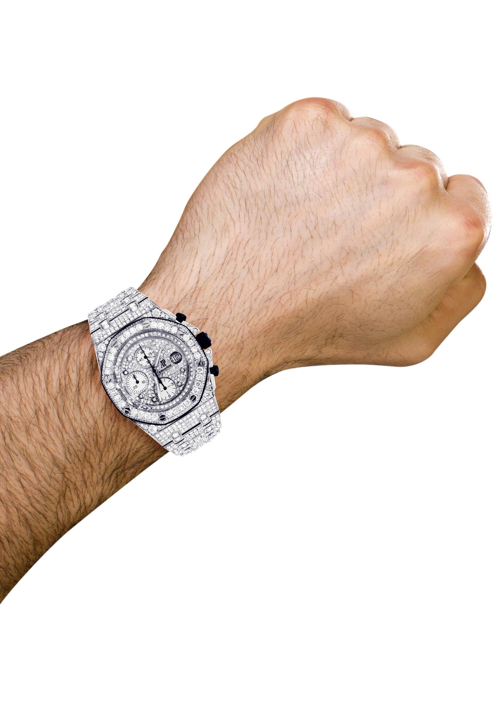 Diamante Audemars Piguet Royal Oak Offshore | Aço Inoxidável | 42Mm