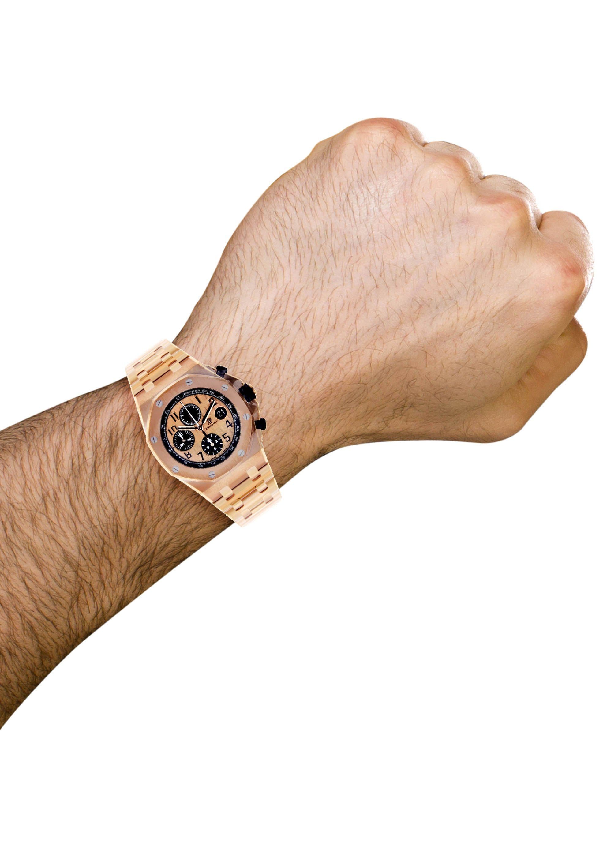 Audemars Piguet Royal Oak Offshore 18K Rose Gold 42 Mm