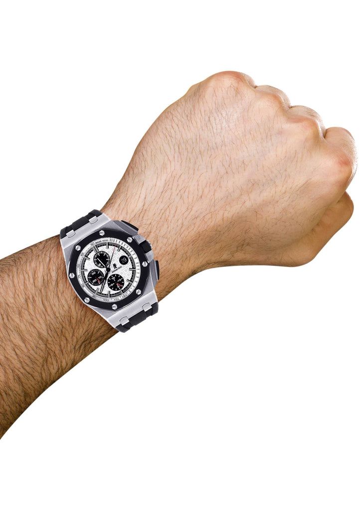 Audemars Piguet Royal Oak Offshore | Stainless Steel | 44 Mm Mens Watch FrostNYC 