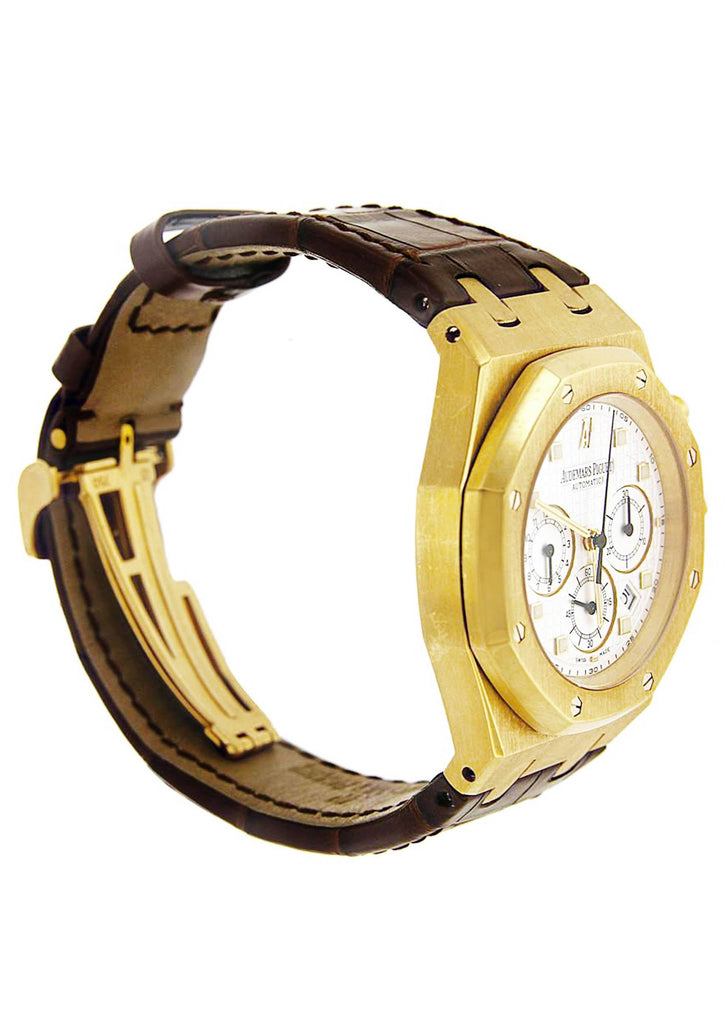 Audemars Piguet Royal Oak Offshore | Yellow Gold | 40 Mm Mens Watch FrostNYC 