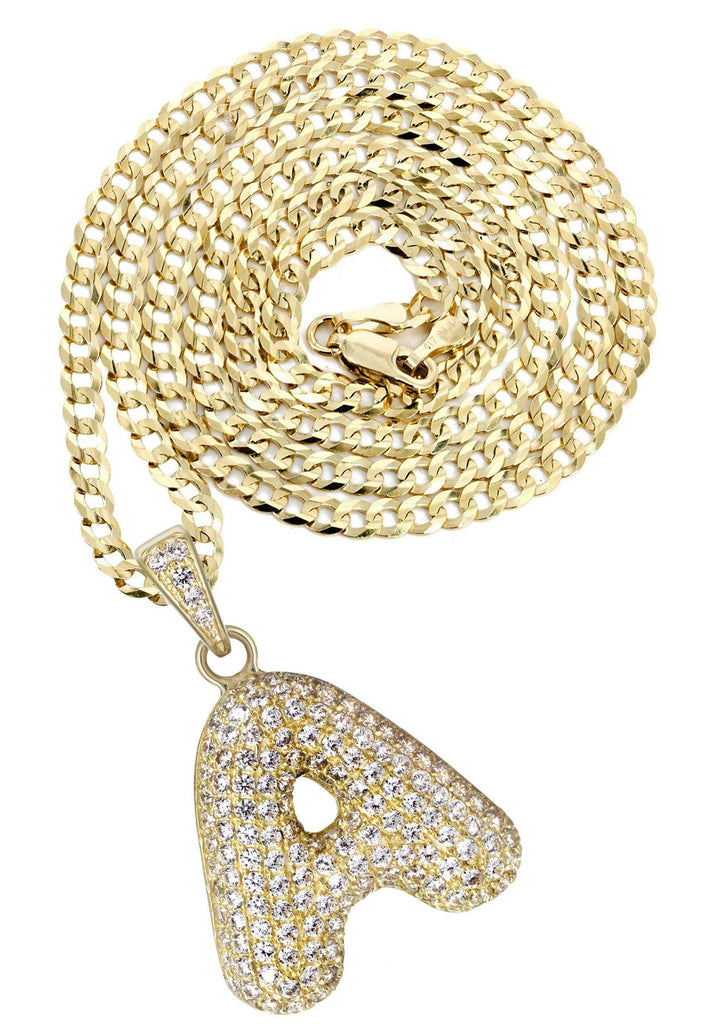 Collana Con Lettera Iniziale In Zircone CZ Scintillante Per Donna - Foto 5