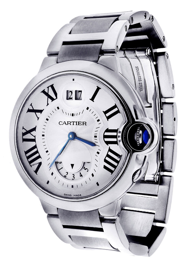 Cartier Ballon Bleu | Stainless Steel High End Watch FrostNYC 