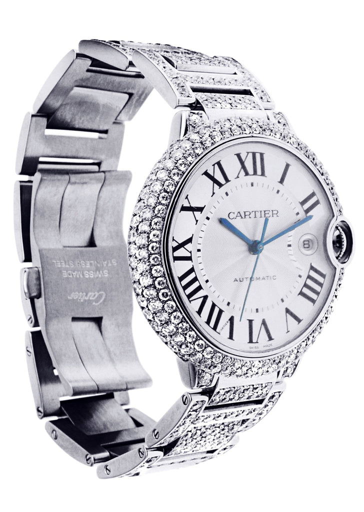Cartier Ballon Bleu | Stainless Steel | 42 Mm High End Watch FrostNYC 