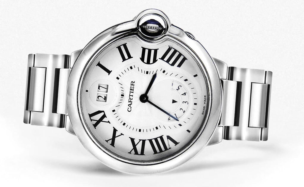 Cartier Ballon Bleu | Stainless Steel High End Watch FrostNYC 