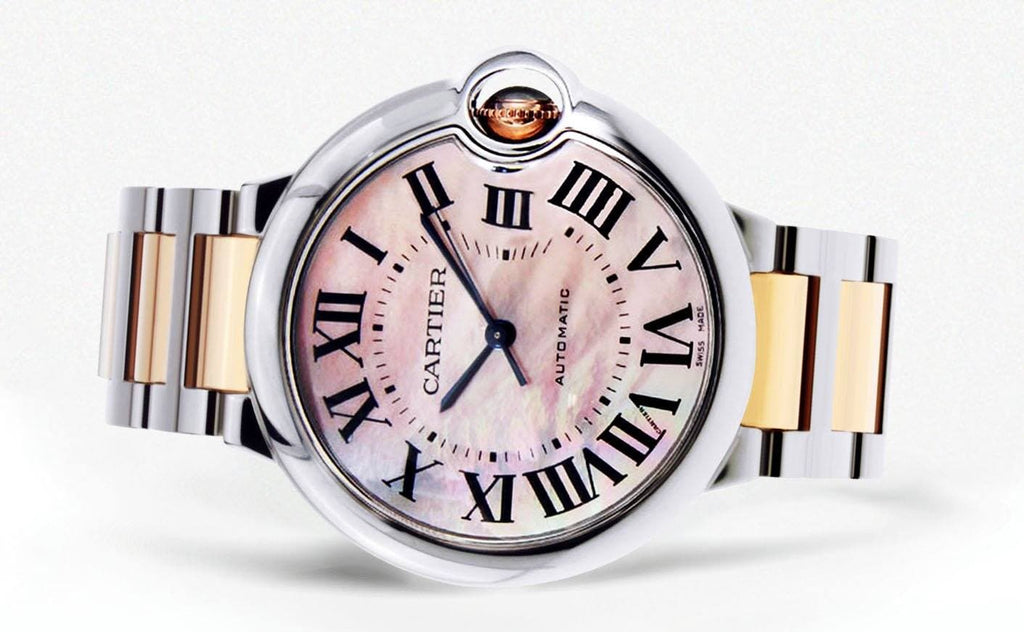Cartier Ballon Bleu Watch For Women | Two Tone | 33 Mm Women High Watch FrostNYC 