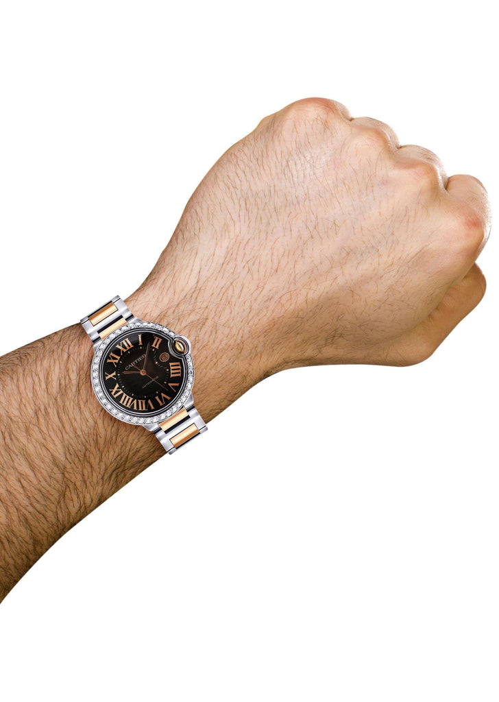 Cartier Ballon Bleu | Two Tone | 42 Mm High End Watch FrostNYC 