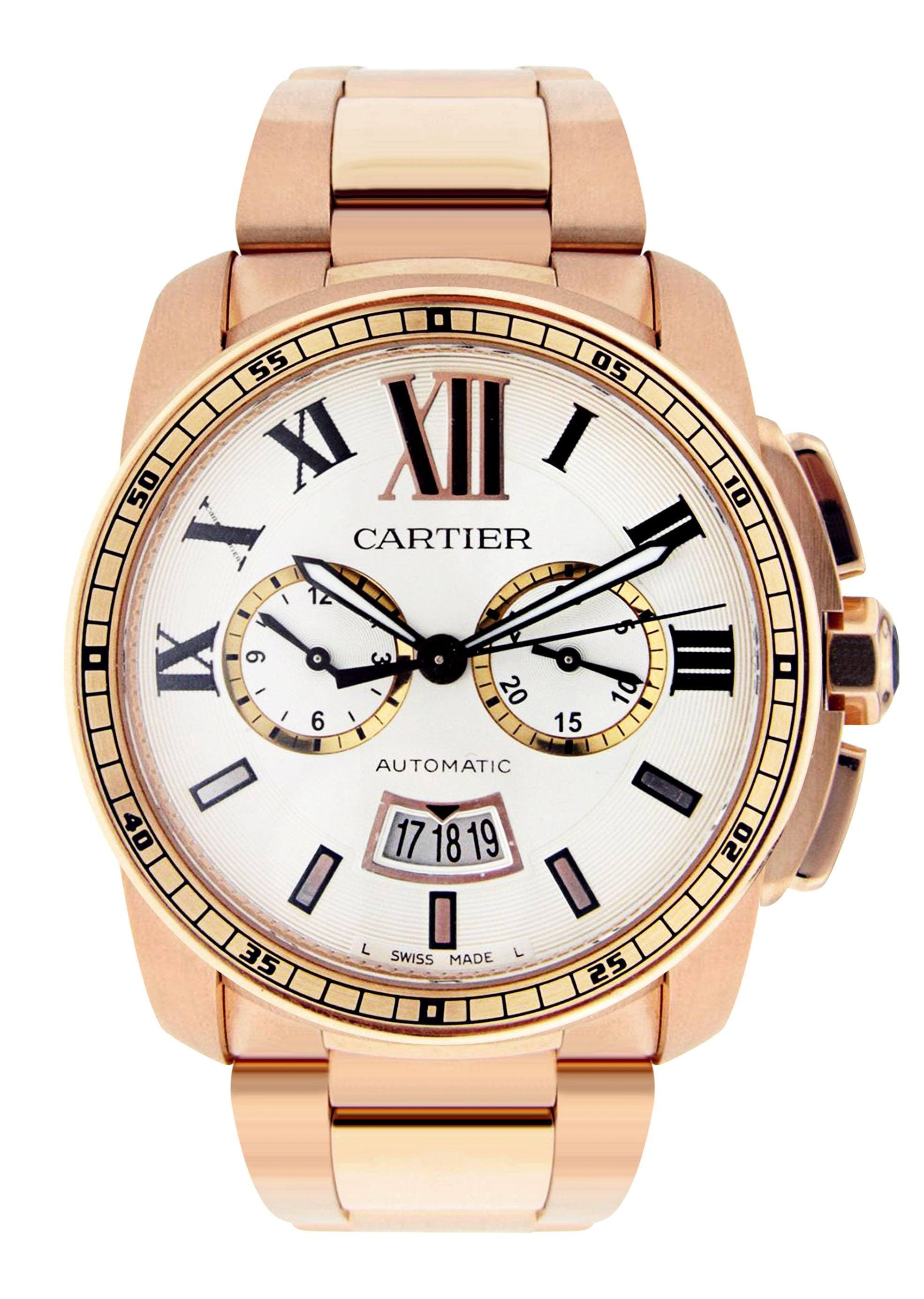 Calibre de Cartier | 18K Rose Gold | 42 Mm