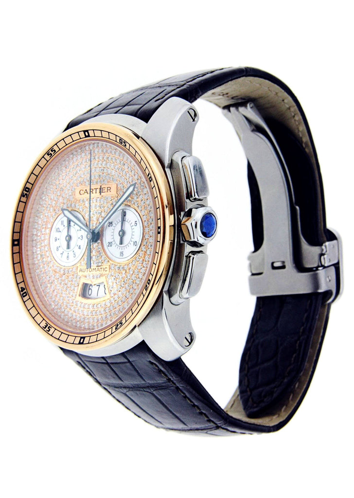 Calibre de Cartier | 18K Rose Gold | 42 Mm High End Watch FrostNYC 