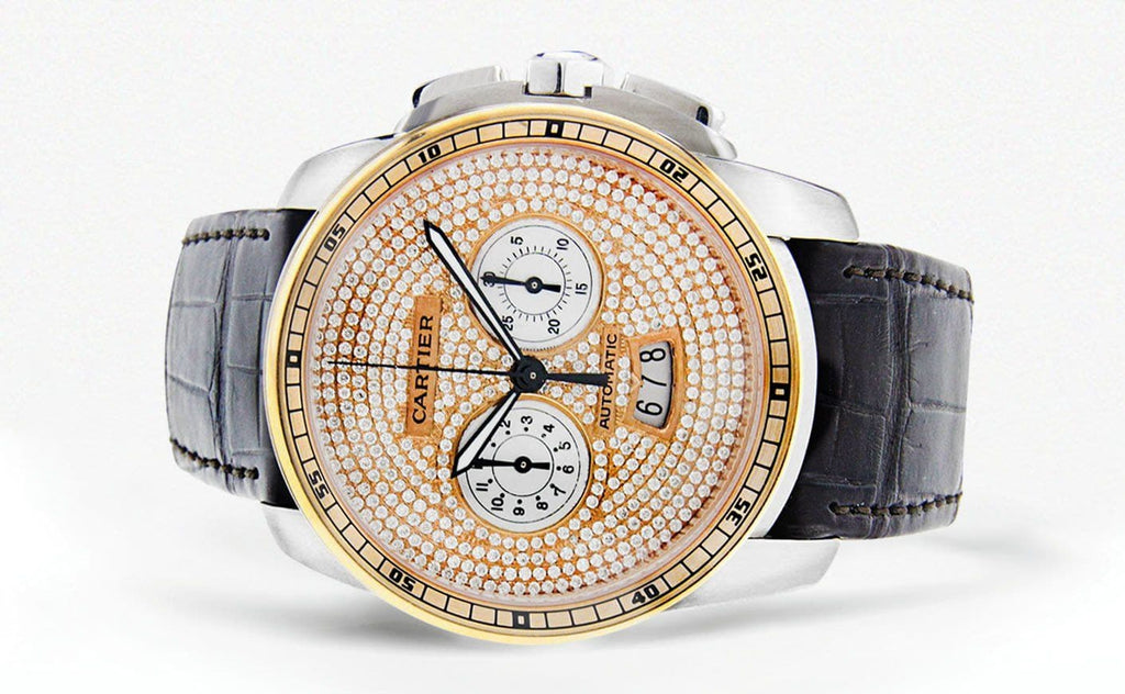 Calibre de Cartier | 18K Rose Gold | 42 Mm High End Watch FrostNYC 