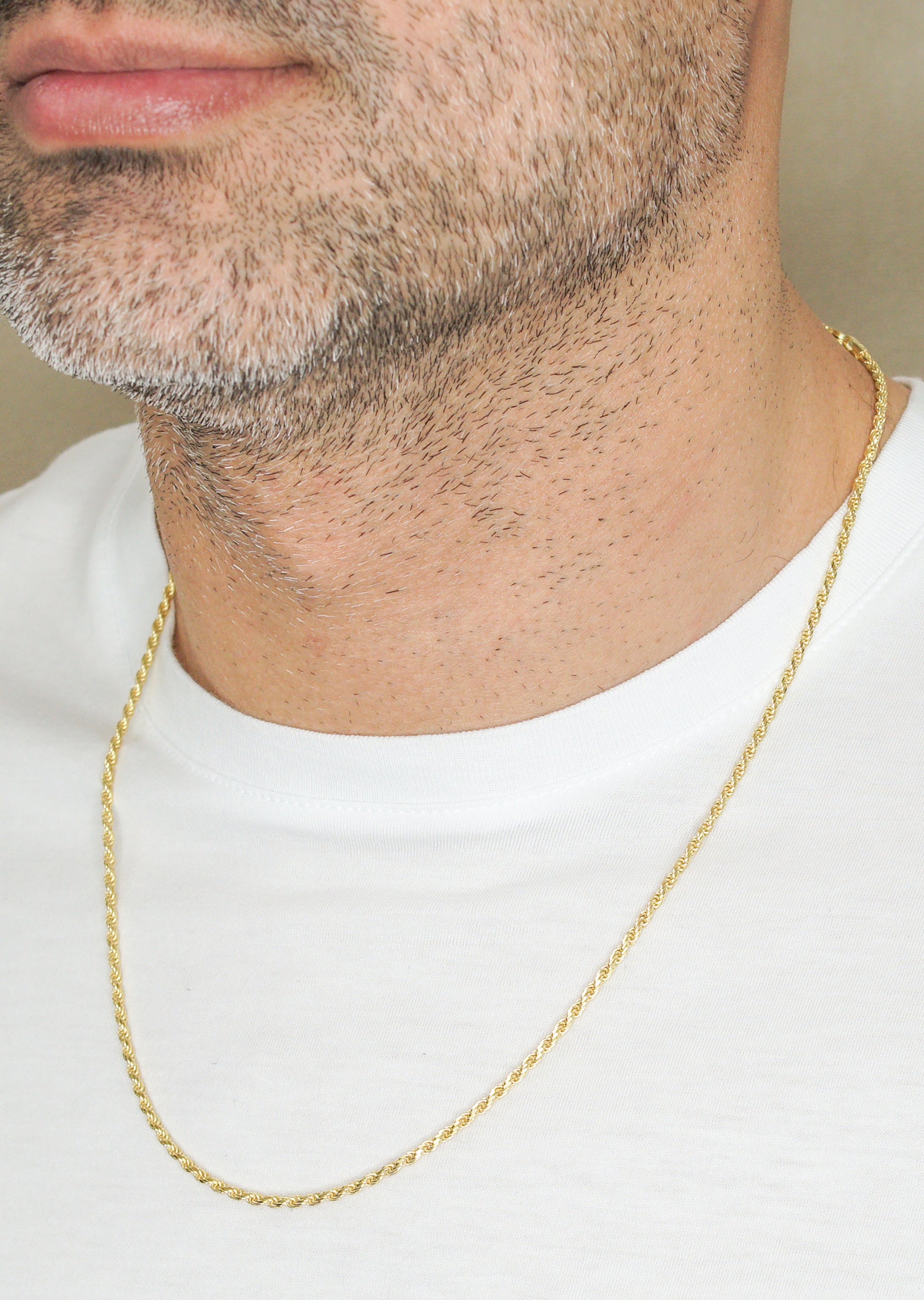 Mens Necklace Amazon Gold Rope Chain Silver Chain Mens Gold Chain