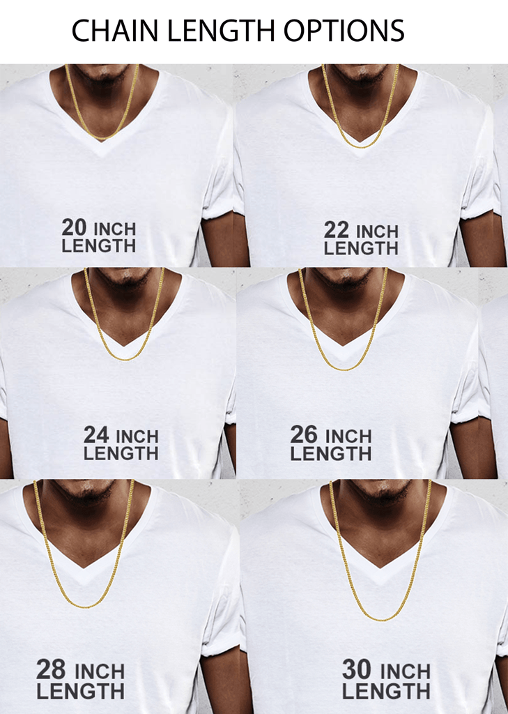 Gold Chain - Mens Italian Bizantine Chain 10k Gold MEN'S CHAINS FROST NYC 