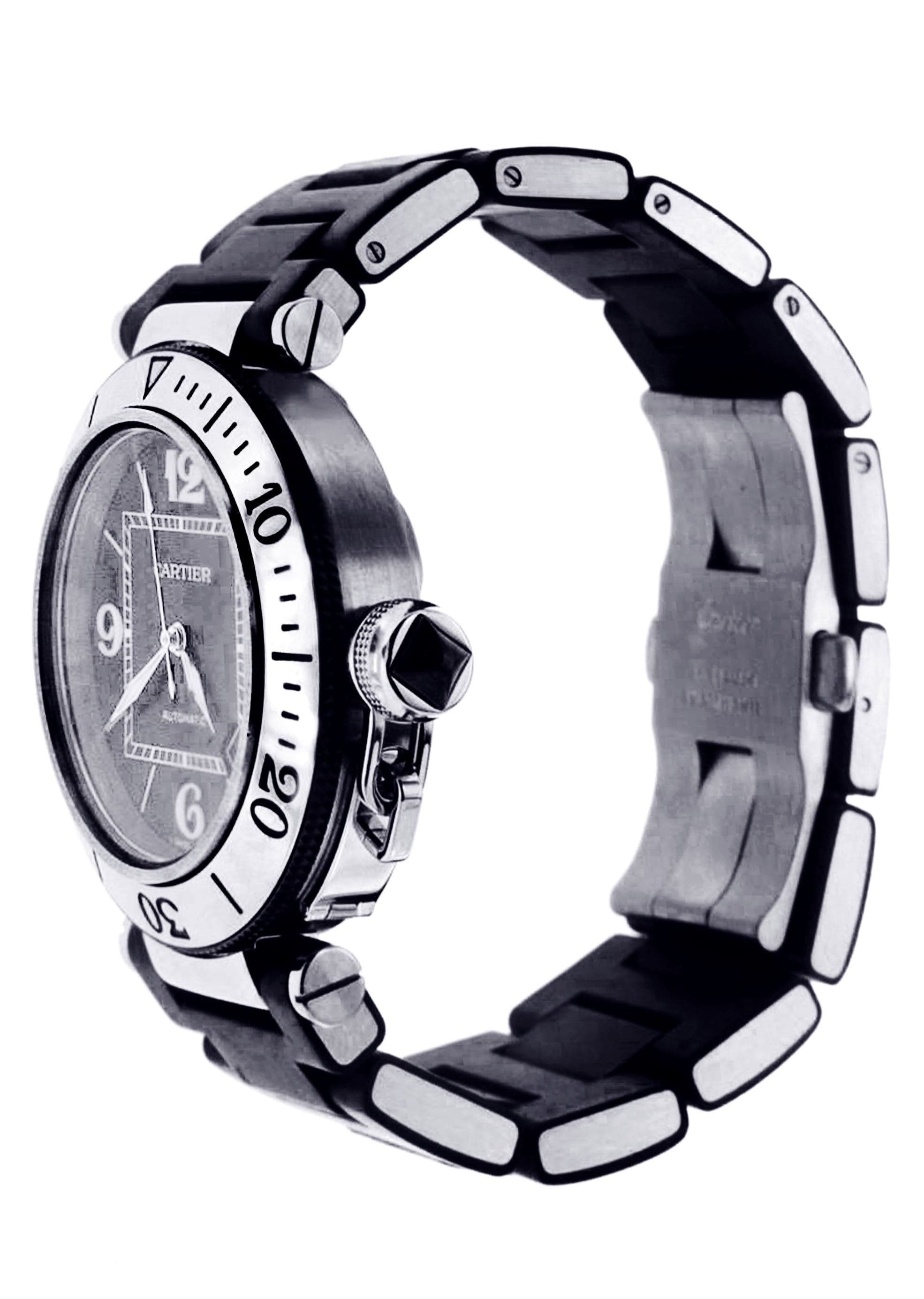 Cartier Pasha Seatimer Stainless Steel Mm