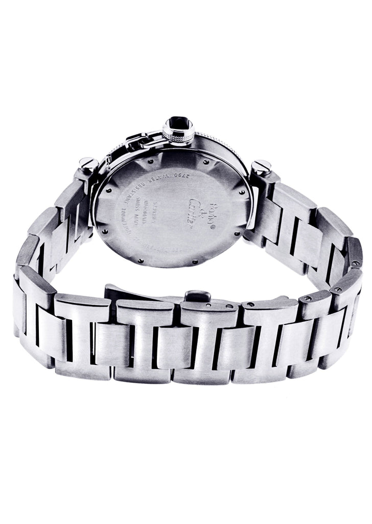 Cartier Pasha Seatimer | Stainless Steel | 40.5 Mm High End Watch FrostNYC 