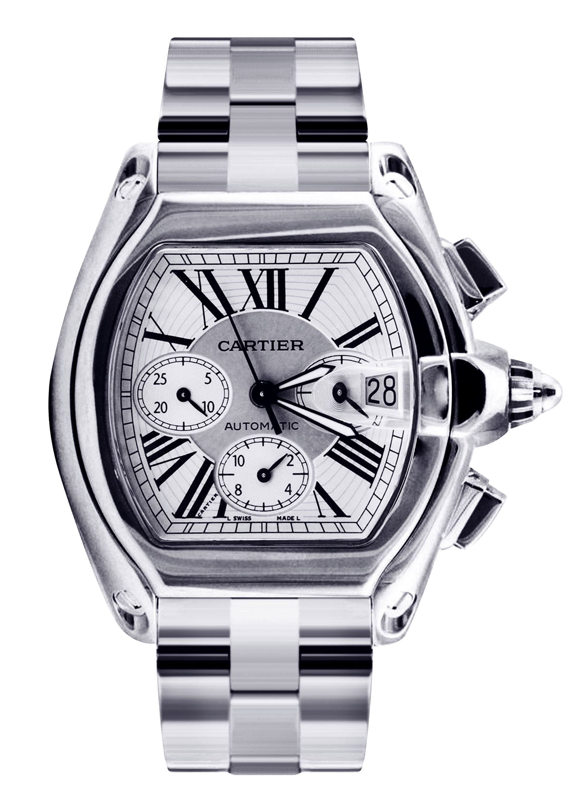 Cartier Roadster XL Acero Inoxidable - Main Image