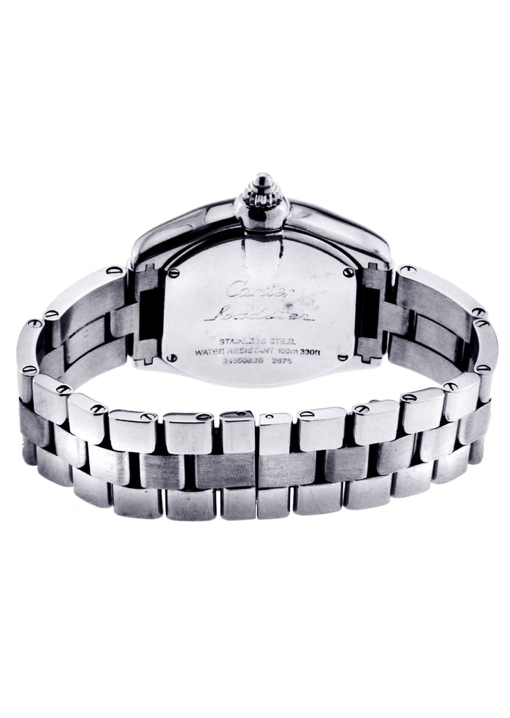 Cartier Roadster Watch For Women | Stainless Steel Women High Watch FrostNYC 