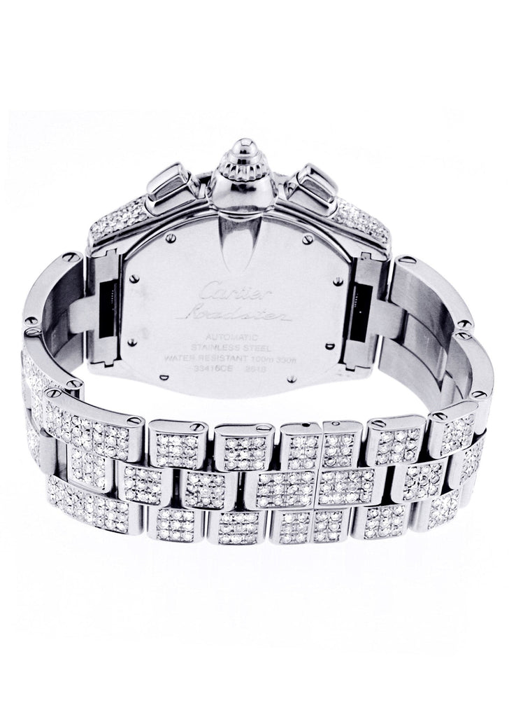 Cartier Roadster | Stainless Steel | 48 Mm High End Watch FrostNYC 