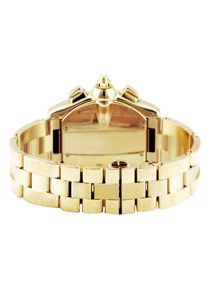 Cartier Roadster XL | Yellow Gold | 48 Mm High End Watch FrostNYC 