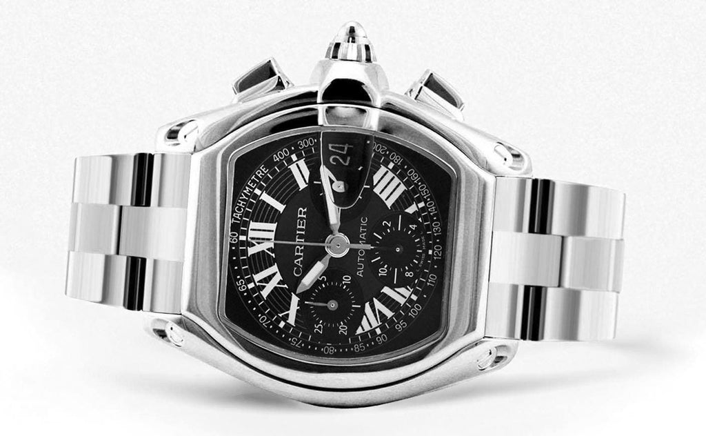 Cartier Roadster | Stainless Steel | 48 Mm High End Watch FrostNYC 