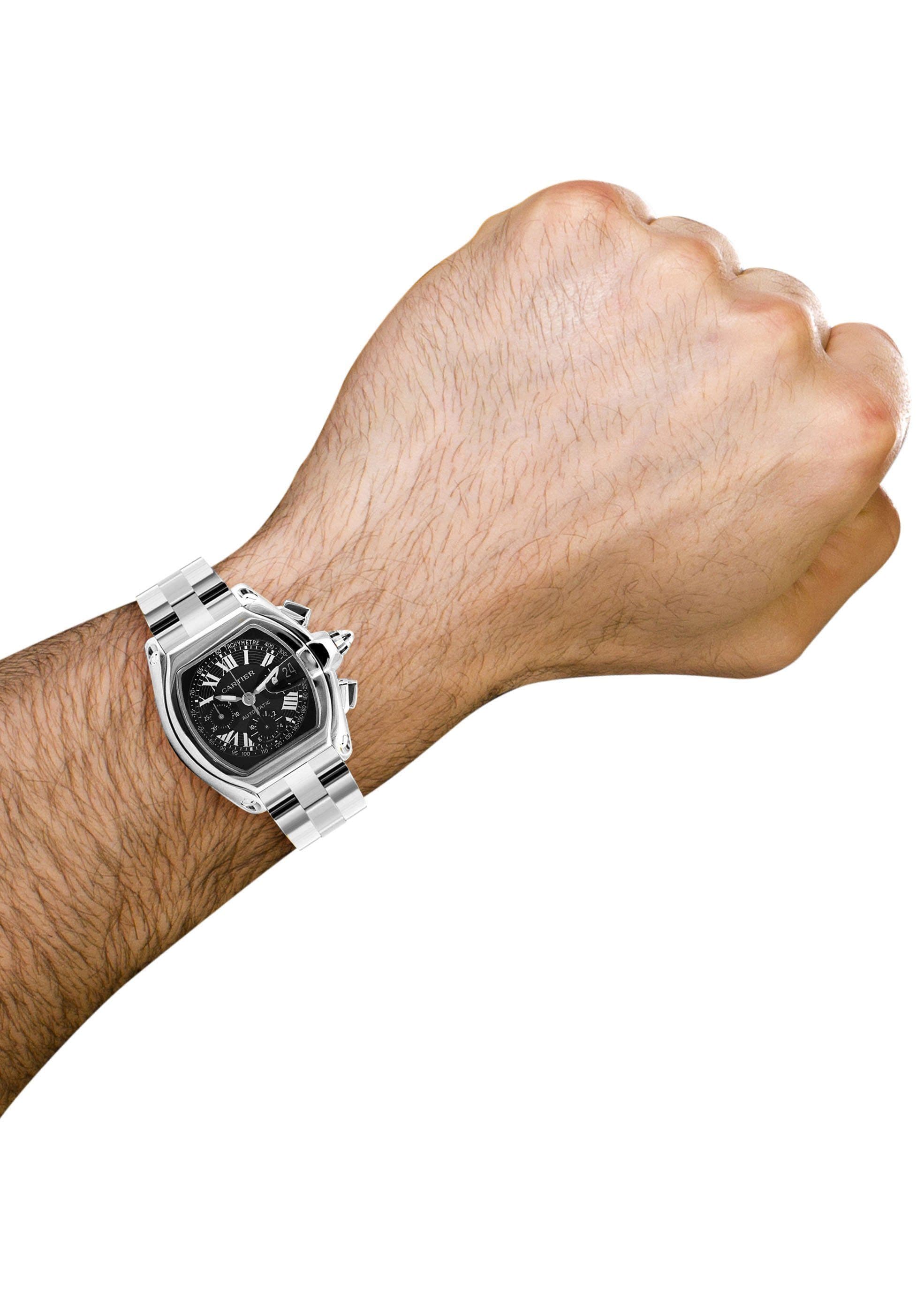 Cartier Roadster | Stainless Steel | 48 Mm