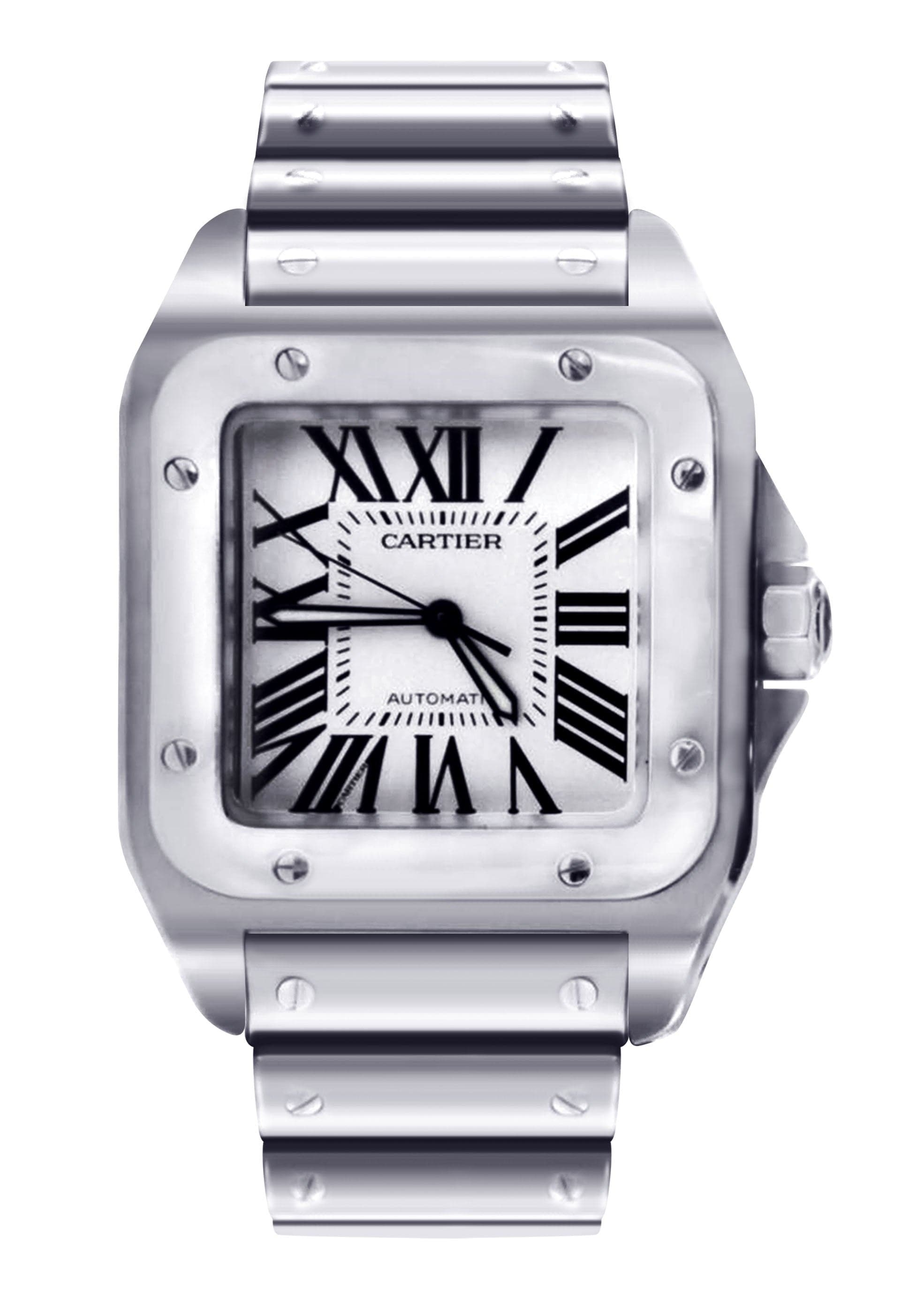 Cartier Santos 100 Acciaio Inossidabile 38 Mm - Main Image