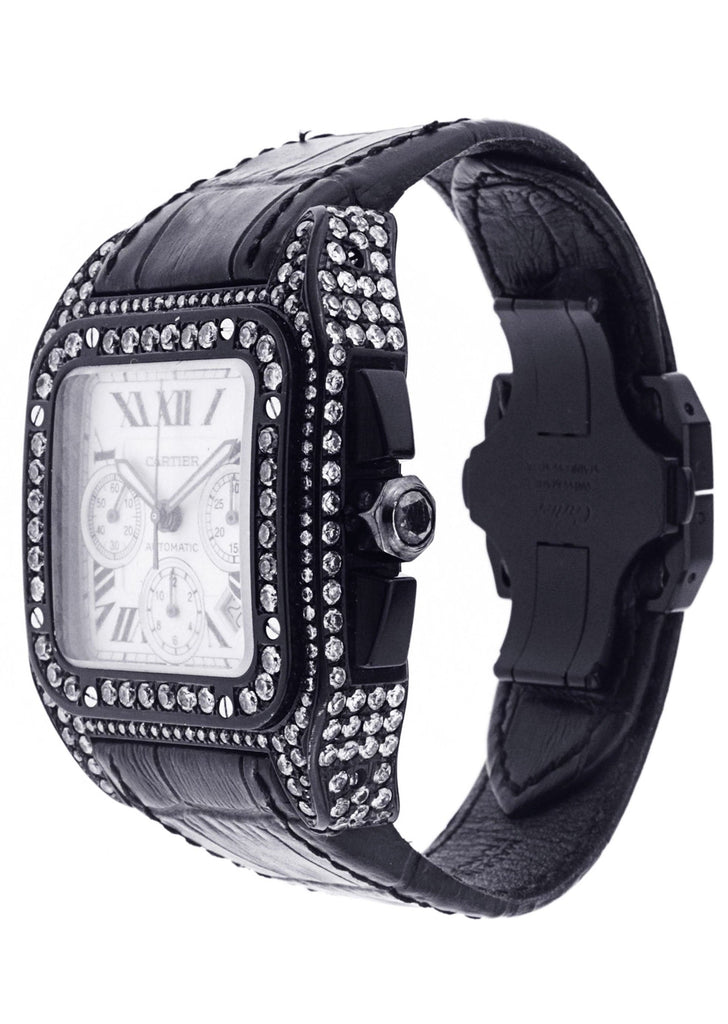Cartier Santos 100 | Stainless Steel | 40 Mm High End Watch FrostNYC 