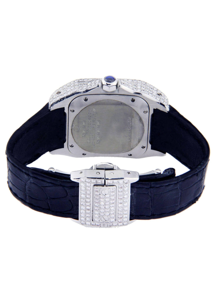 Cartier Santos 100 | Stainless Steel High End Watch FrostNYC 