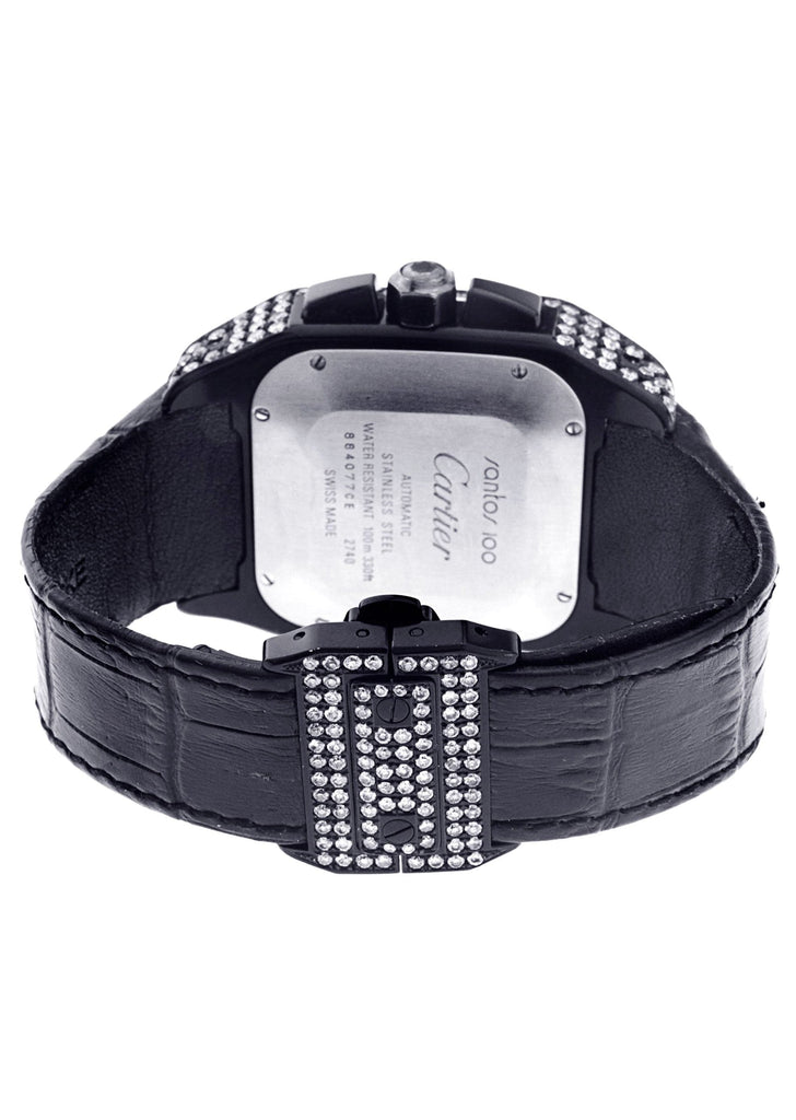 Cartier Santos 100 | Stainless Steel | 40 Mm High End Watch FrostNYC 