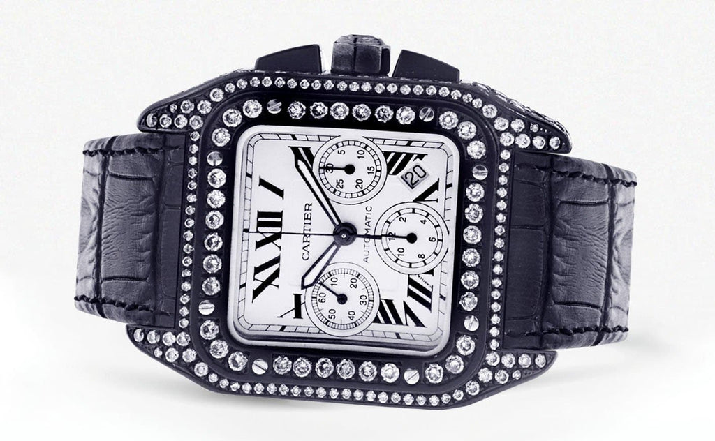 Cartier Santos 100 | Stainless Steel | 40 Mm High End Watch FrostNYC 