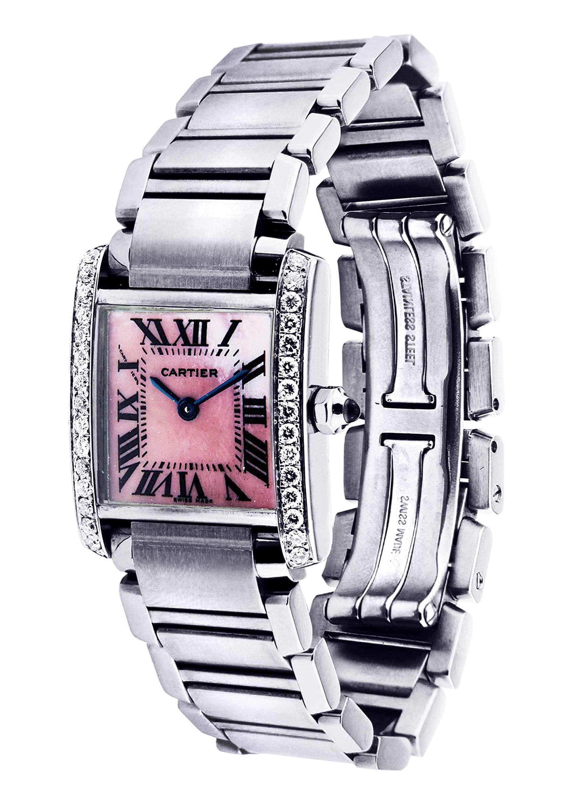 Cartier / カルティエ | Tank francaise デイトMM クォーツ 腕時計 ユニセックス | シルバー | レディース Cartier Tank Francaise Watch For Women | Stainless Steel