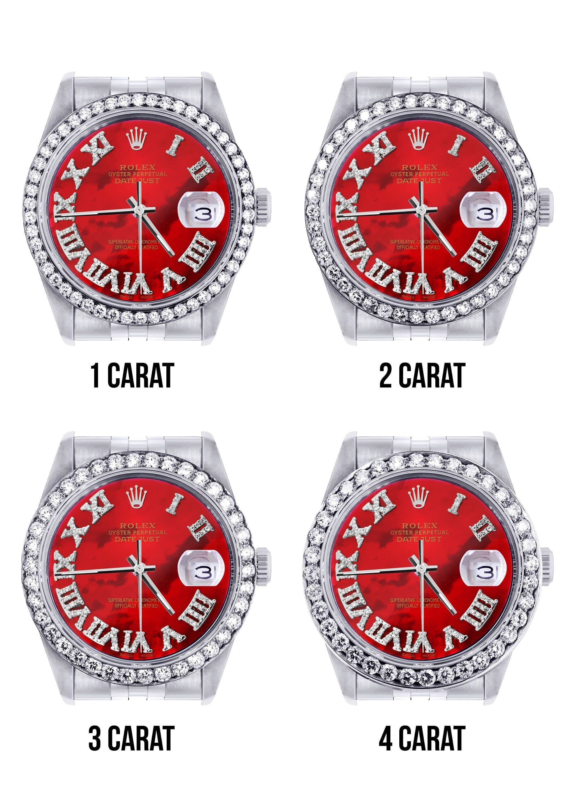 116200 | Hidden Clasp | Diamond Rolex Datejust Watch | 36Mm | Diamond