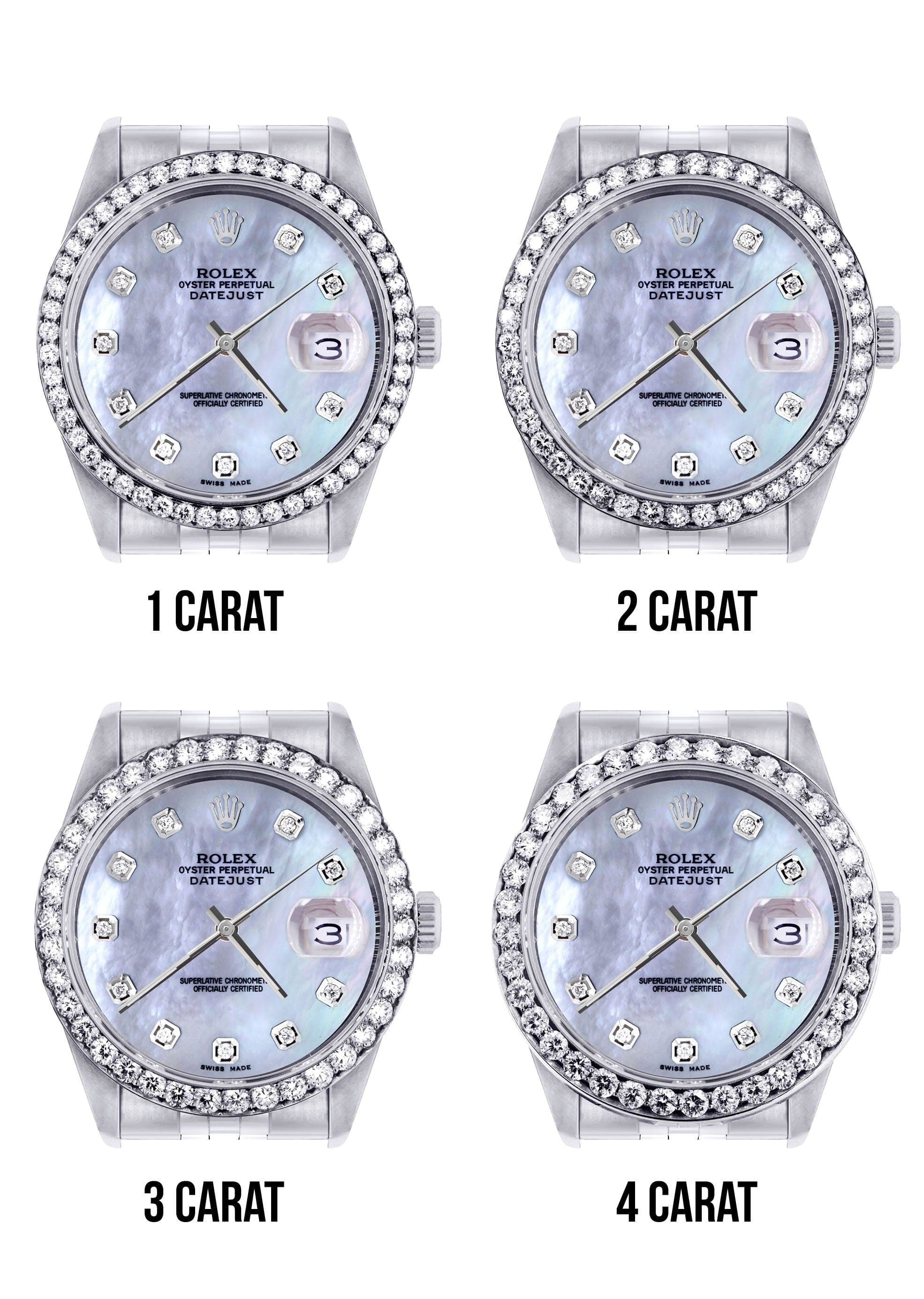 116200 | Hidden Clasp | 36Mm | Rolex Datejust Watch | Mother of 