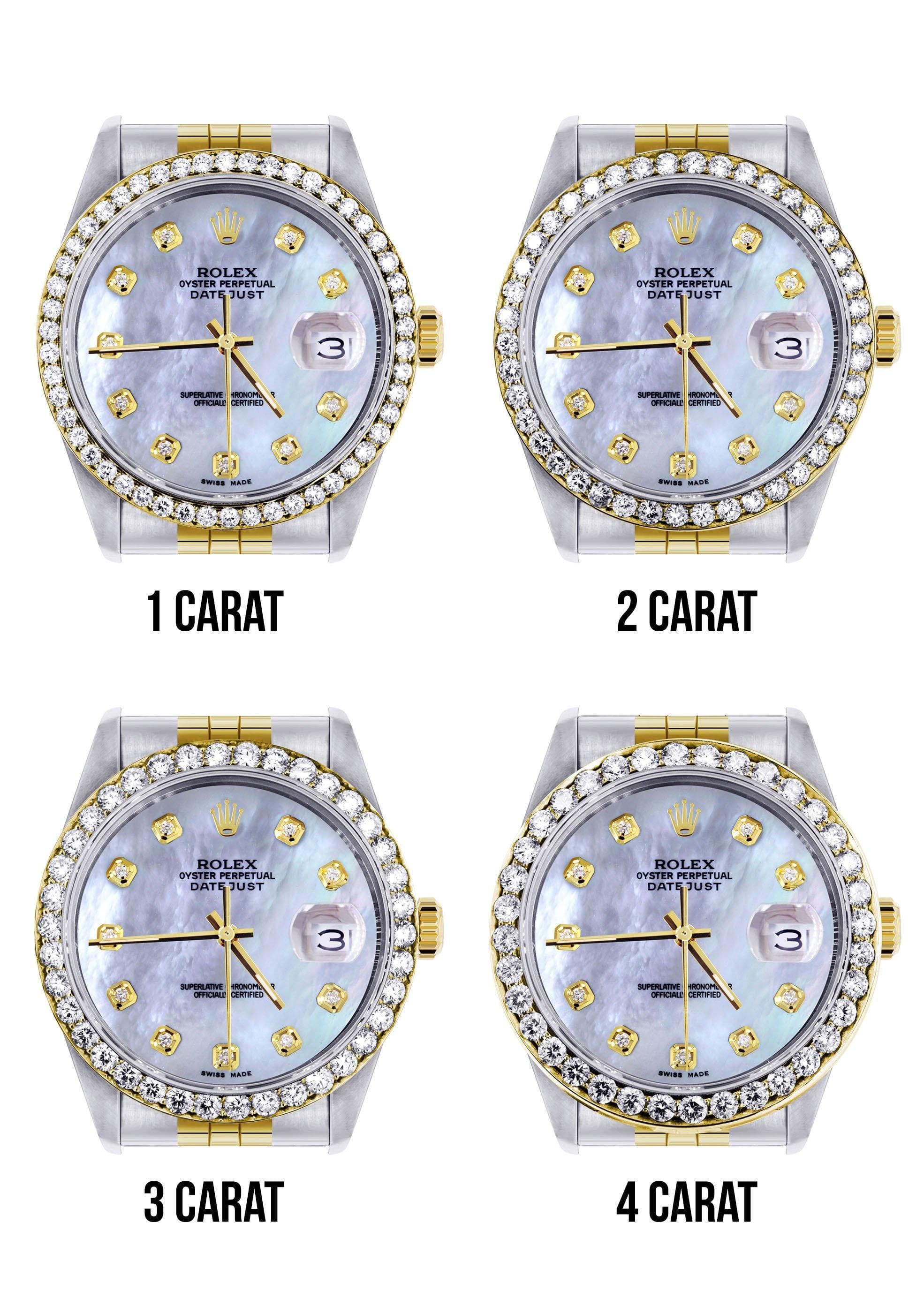 116233 | Hidden Clasp | Two Tone Rolex Datejust Watch | 36Mm | Mother