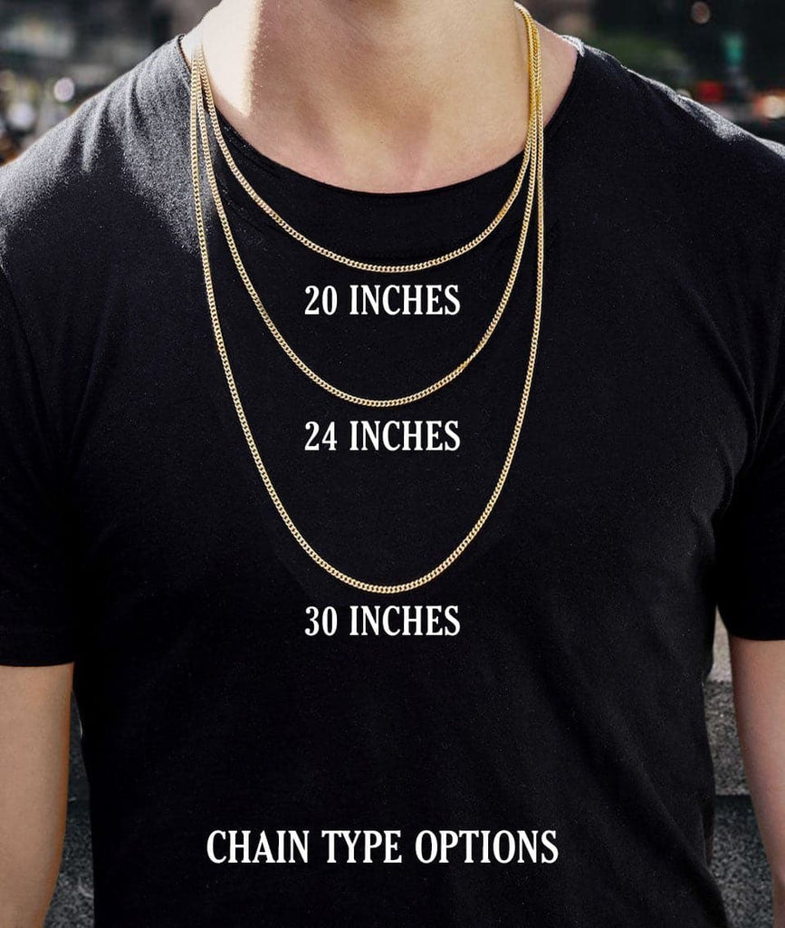 Gold Plated Mens Hermes Link Chain FrostNYC