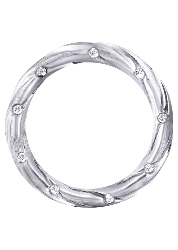 Diamond Mens Wedding Band | 0.27 Carats (Milan) Wedding Band FROST NYC 