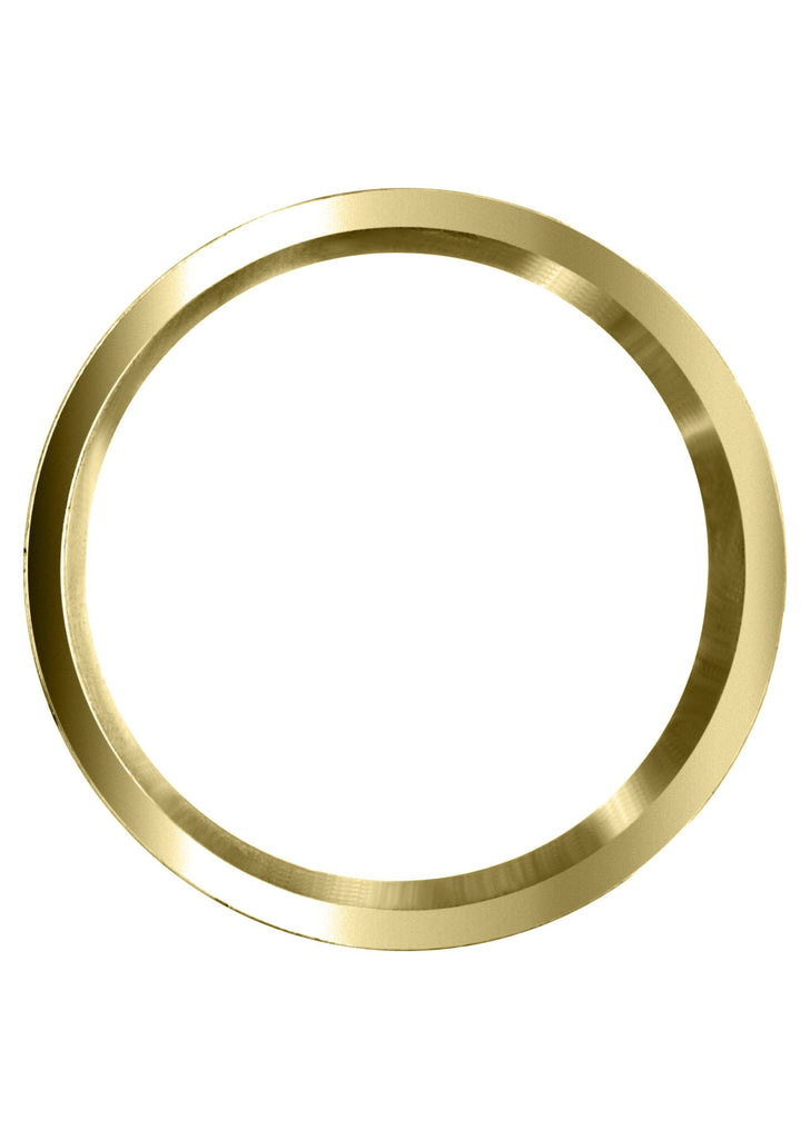Yellow Gold Diamond Mens Engagement Ring | 0.17 Carats | Satin Finish (Gerardo) Yellow Wedding Band FROST NYC 