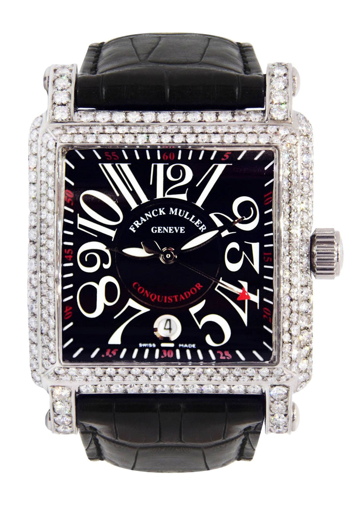 Franck Muller Conquistador Cortez | Stainless Steel High End Watch FrostNYC 