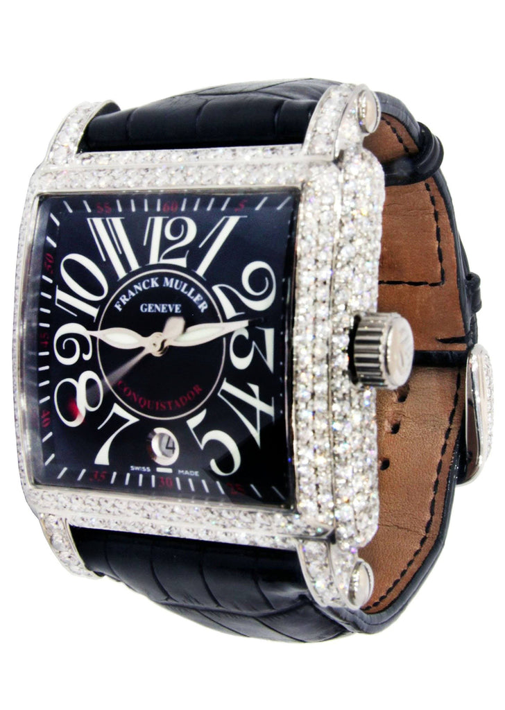 Franck Muller Conquistador Cortez | Stainless Steel High End Watch FrostNYC 