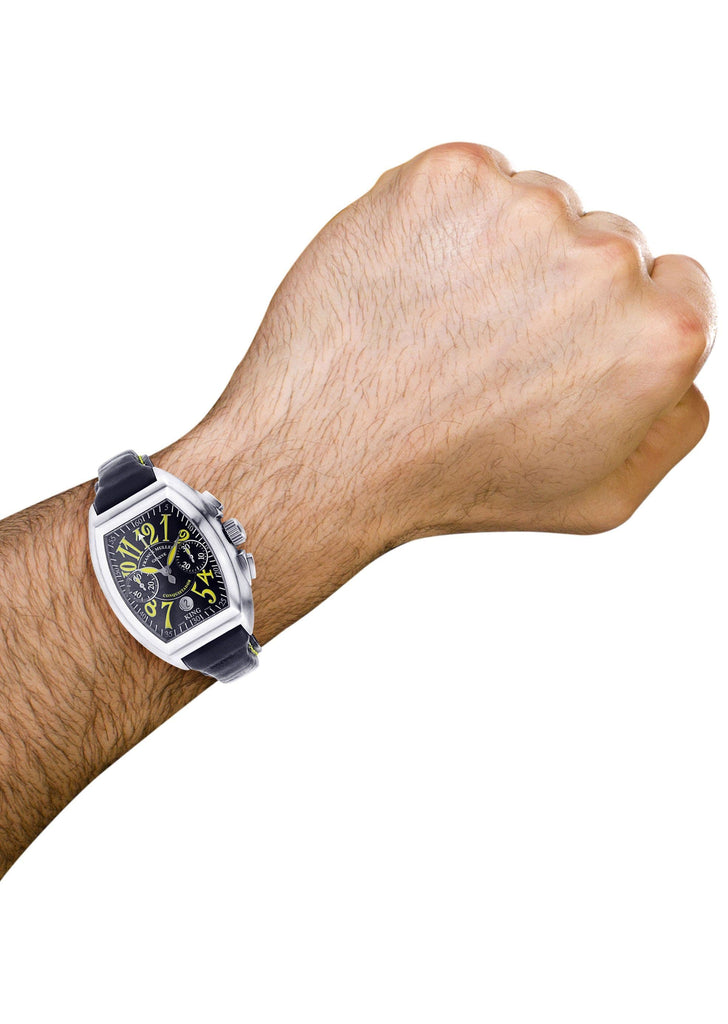 Franck Muller Conquistador Soleil Special Edition | Stainless Steel | 39 Mm High End Watch FrostNYC 