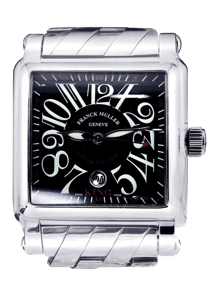 Franck Muller Conquistador | Stainless Steel High End Watch FrostNYC 