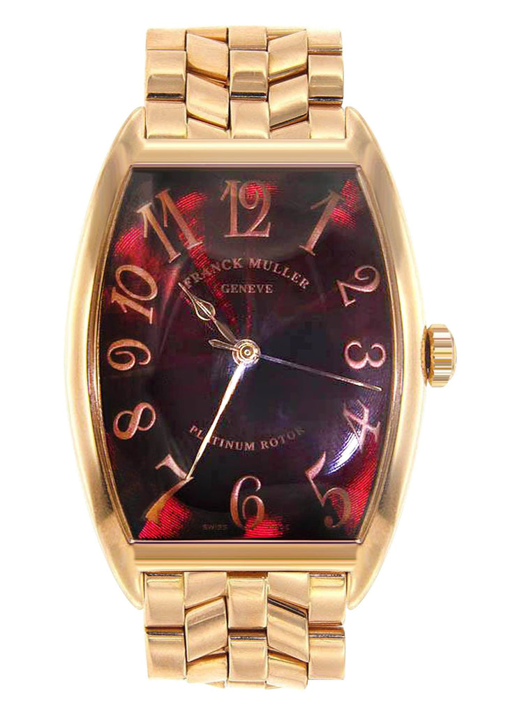 Franck Muller Rotor | 18K Rose Gold | 31 Mm High End Watch FrostNYC 