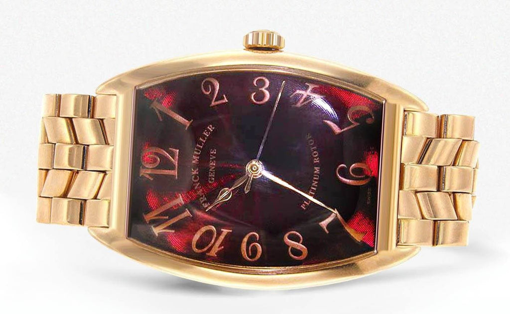 Franck Muller Rotor | 18K Rose Gold | 31 Mm High End Watch FrostNYC 