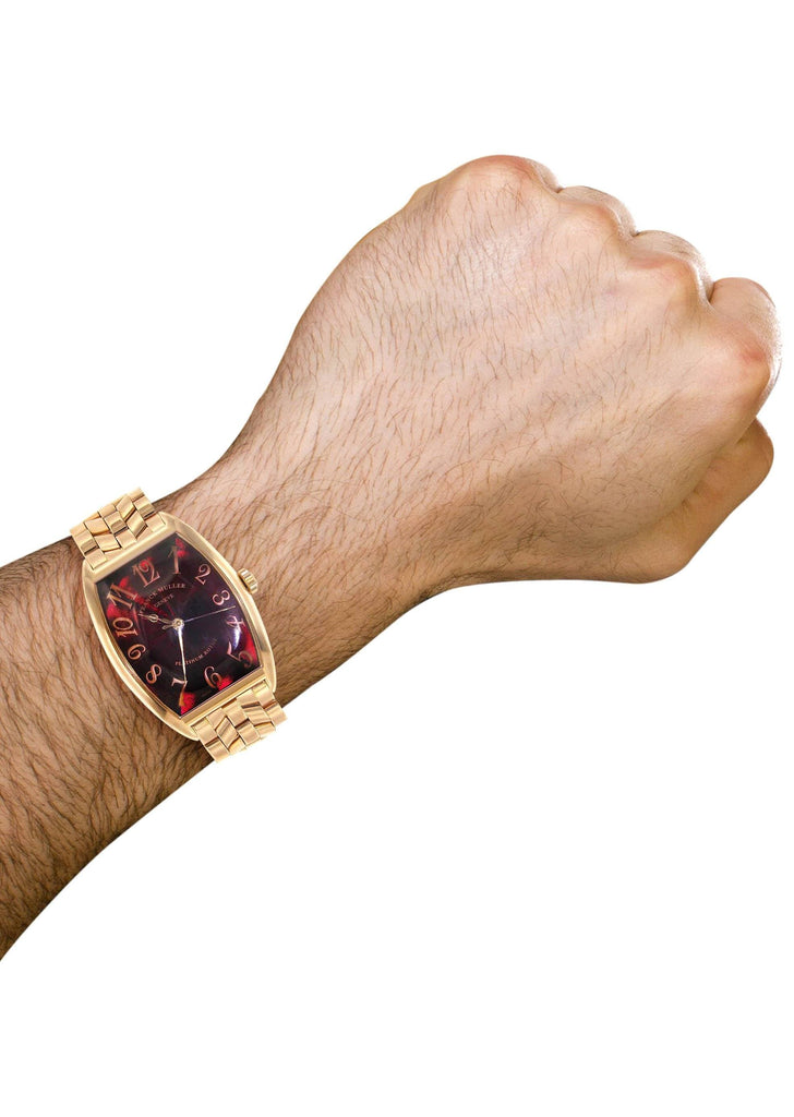 Franck Muller Rotor | 18K Rose Gold | 31 Mm High End Watch FrostNYC 