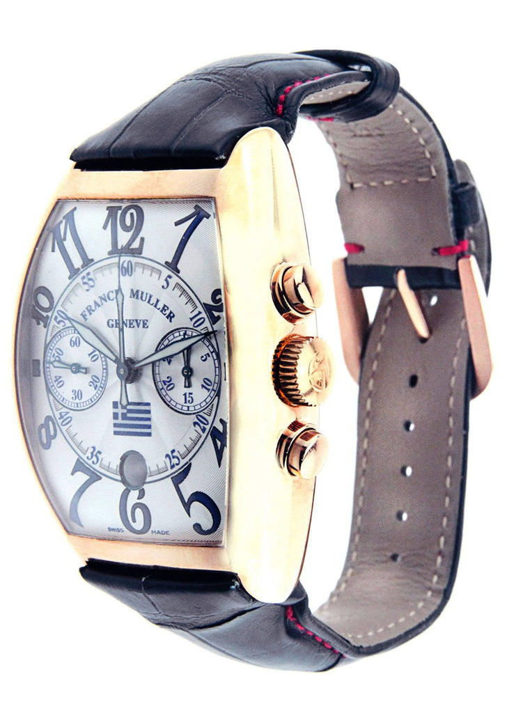 Franck Muller Pride of Greece | Yellow Gold | 40 Mm High End Watch FrostNYC 