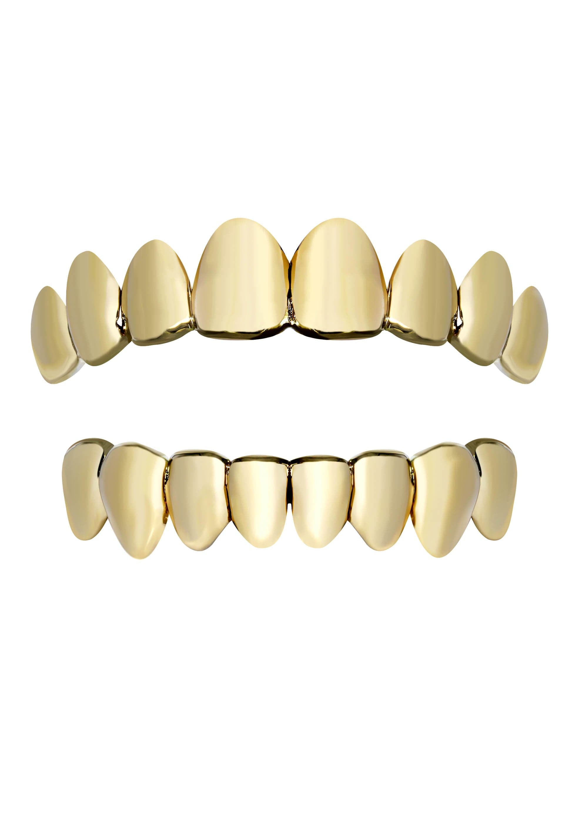 Teeth Perm Style Gold Grillz
