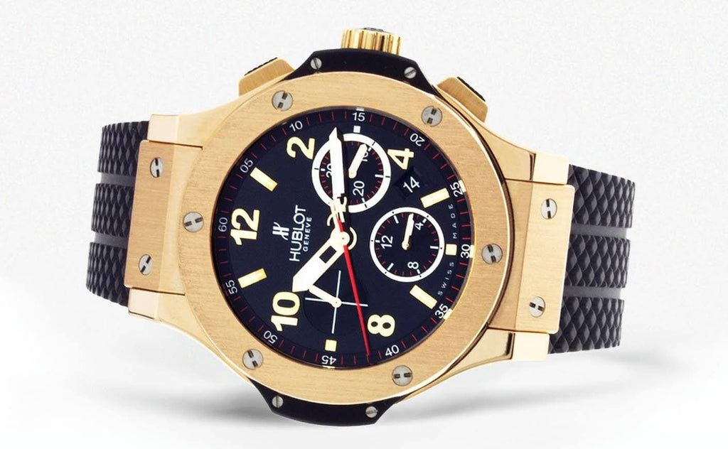 Hublot Big Bang | 18K Yellow Gold | 41 Mm High End Watch FrostNYC 