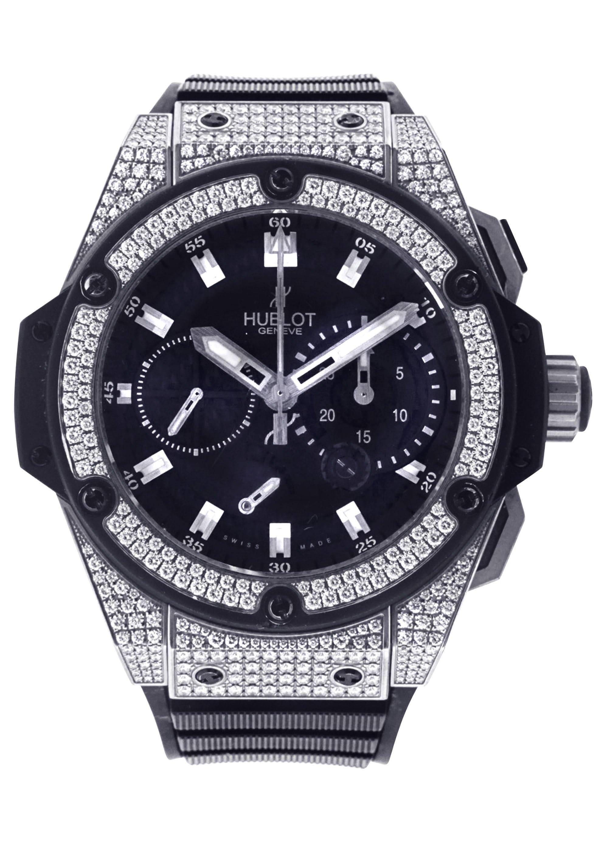 Diamond Hublot King Power Ceramic 48 Mm - Main Image